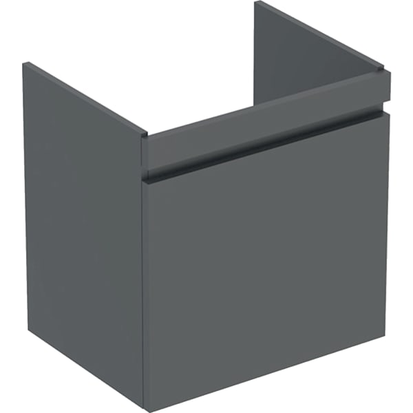 Geberit Renova Plan US f. WT, mit 1 Schublade u. Innenschubl., 58,5x60,6x44,6cm, lava