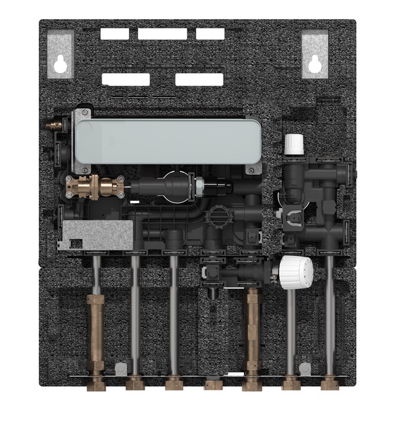 Danfoss Wohnungsstation EvoFlat 4,0 F4 E für Heizkörper, 10 bar, 95C Danfoss Wohnungsstation EvoFlat 4,0 F4 E für Heizkörper, 10 bar, 95C