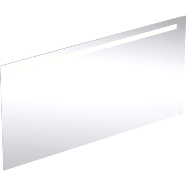 Geberit Option Basic Lichtspiegel, eckig Beleuchtung oben, 140x70x3cm, alu. elox