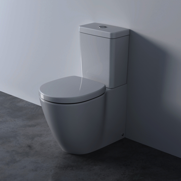 IS Spülkasten Connect Cube, 6 Liter, Zulauf unten, 310x175x375mm, Weiß