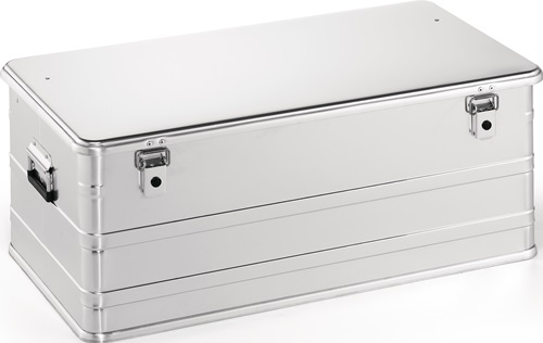 Aluminiumbox L902xB495xH367mm 140l m.Klapphebelverschlüssen m.Bohrungen Aluminiumbox L902xB495xH367mm 140l m.Klapphebelverschlüssen m.Bohrungen