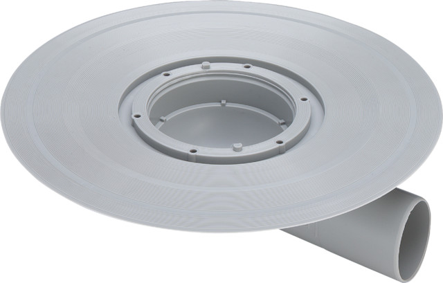 Viega Balkon-/Terrassenablauf 4943.21 in DN70 Kunststoff grau Viega Balkon-/Terrassenablauf 4943.21 in DN70 Kunststoff grau