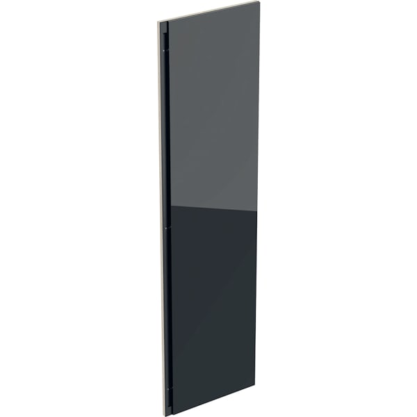 Geberit Schubladenfront, oben, schwarz Acanto Apothekerschrank