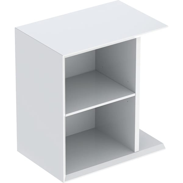 Geberit iCon Seitenelement wandhängend 37x40x24,5cm, weiß hochglanz