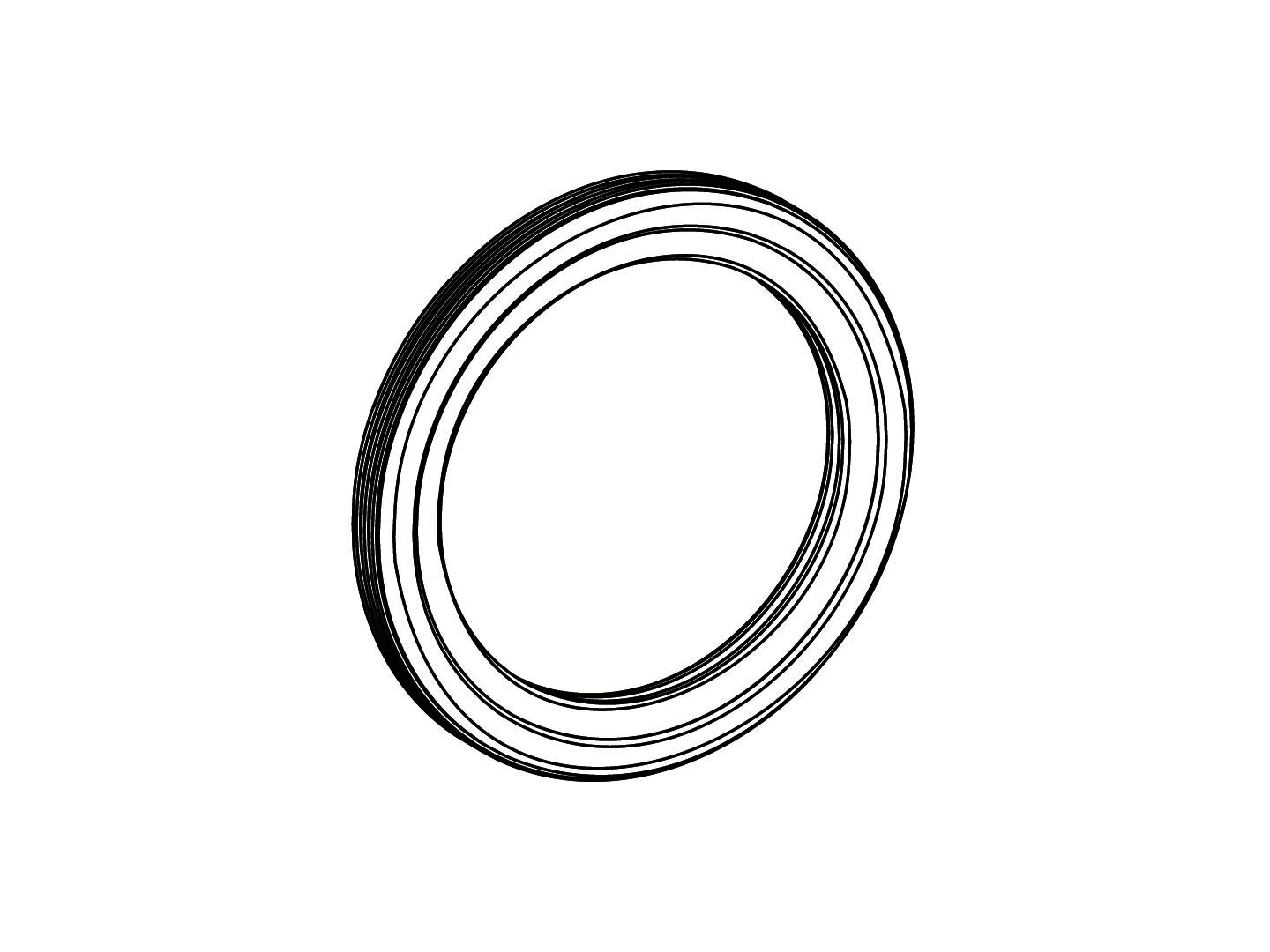 Lippendichtring Spülrohr D 44 mm A31/B31/P31/R11