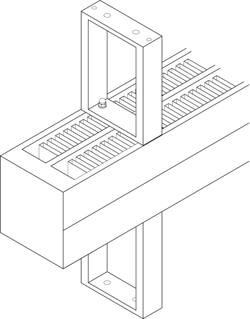 Kermi Bankkonsole Konvektor Typ54/55 L= 253 H =250, weiß