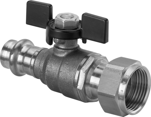 Viega Kugelhahn mit SC Easytop 2275.7 in G3/4x18mm Siliziumbronze