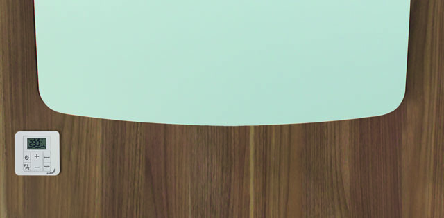Zehnder Design-HK Vitalo Spa elektrisch VITE-180-070/GD 1800x16x690 White Quar.