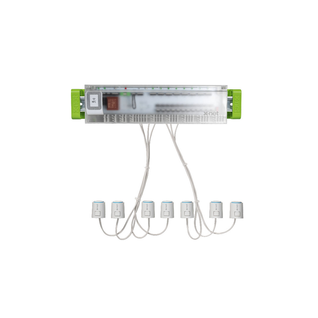 Kermi x-net ready line profi plus 05 fertig verdrahtet, für fünf Heizkreise Kermi x-net ready line profi plus 05 fertig verdrahtet, für fünf Heizkreise
