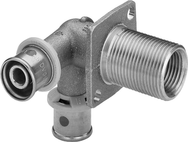 Viega Doppelwanddurchführung mit SC Sanfix P 2132.4 in 16mmxRp1/2x25mm Rg