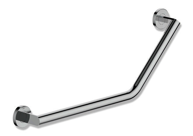HEWI Winkelgriff 135 Gr, d:30, li, chrom