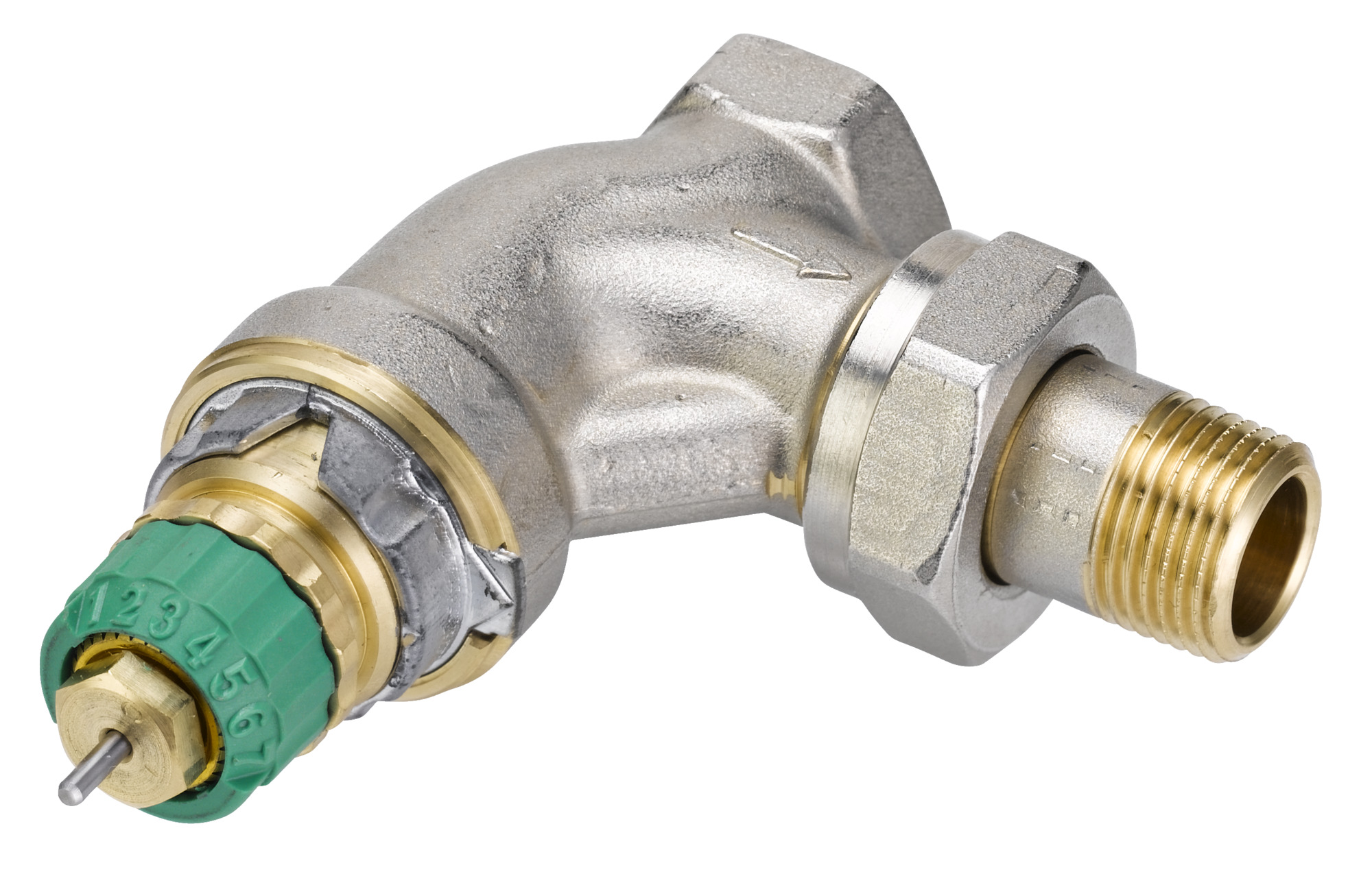 Danfoss RA-DV 10 Dynam. HK-Ventil R 3/8, Eck, kurze Bauform