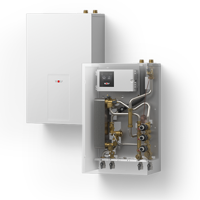 Wolf Wohnungsstation CAT-2-37 Convert zum Austausch von Gasetagenheizungen