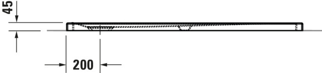 Duravit Tempano Duschwanne 1400x750x45mm Weiß