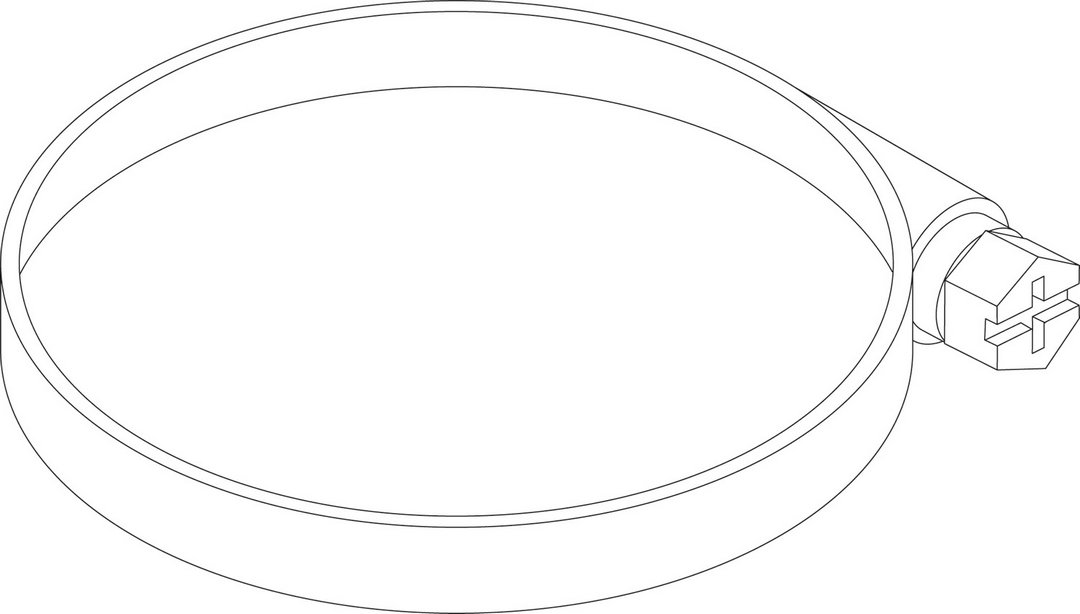 BOSCH Ersatzteil TTNR: 8738805001 Schlauchschelle NRG (3x) everp