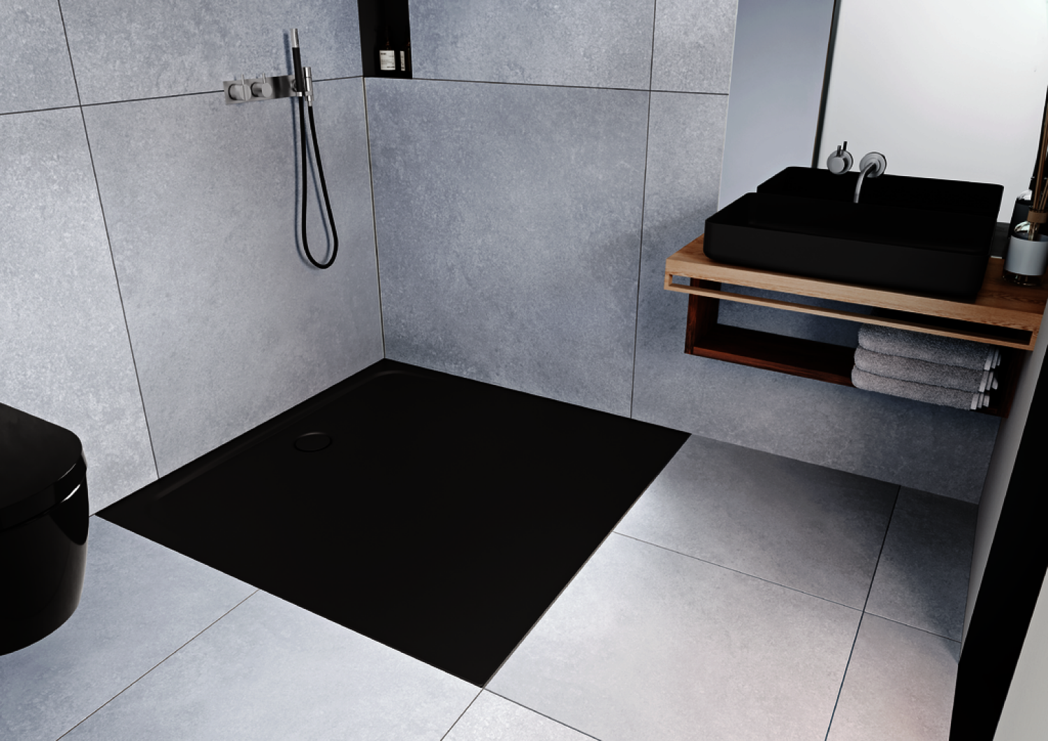 KA DW CAYONOPLAN MULTISPACE Mod.2330-1, 1200x1200mm,cool grey 90,Secure Plus,AD