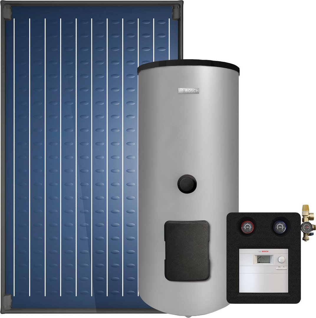 BOSCH Solar-Basic-Paket JUPA SO587 2xSO5000TFV, WS310-5EKP1B, AGS10B-sol100