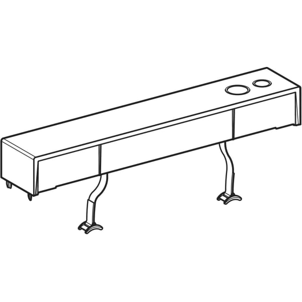 Geberit SPK-Deckel für Monolith Plus Sanitärmodul für WC, Aluminium