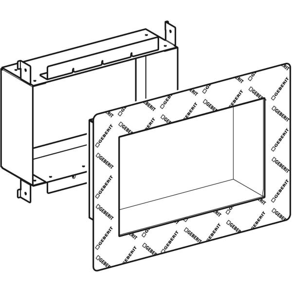 Geberit Duofix Element für für Nischenablagebox befliesbar