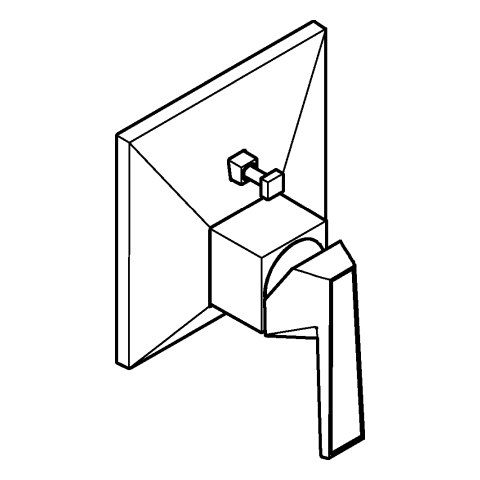 GROHE Wannenbatt. Allure Bril. PC 24426 FMS Griff WA-Caesarstone hard graph. gb.
