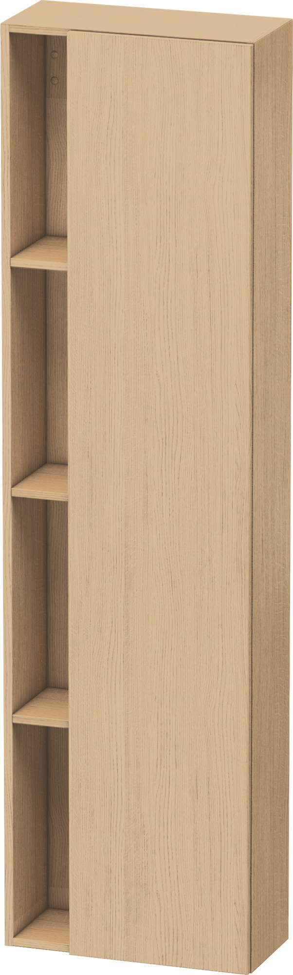 Duravit Hochschrank DuraStyle,240x500x1800mm, 1Tür,TA rechts,Eiche Natur