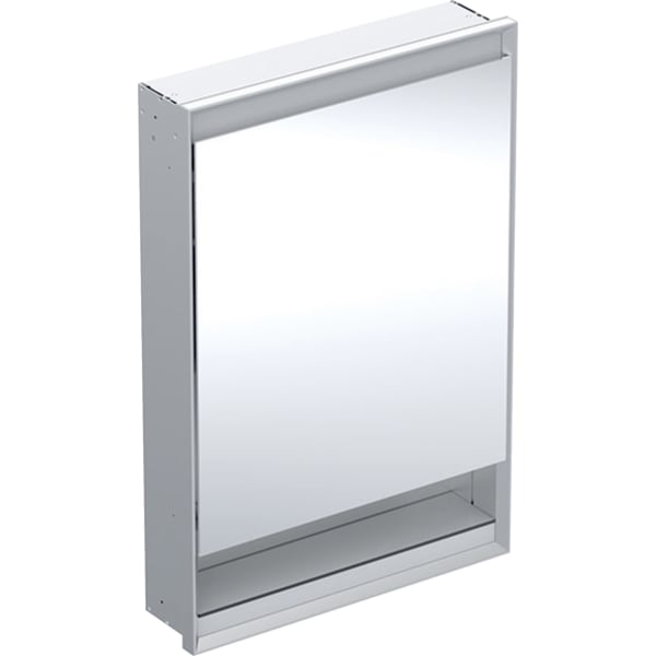 Geberit ONE Spiegelschrank mit Ni/Comf.Light 1 Tür re, UP-Mont., 60x90x15cm, alu.