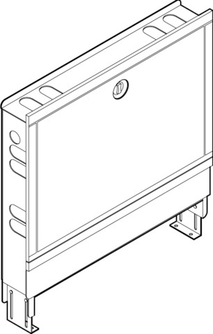 Viega Unterputz-Verteilerschrank 1294 in 445x490mm