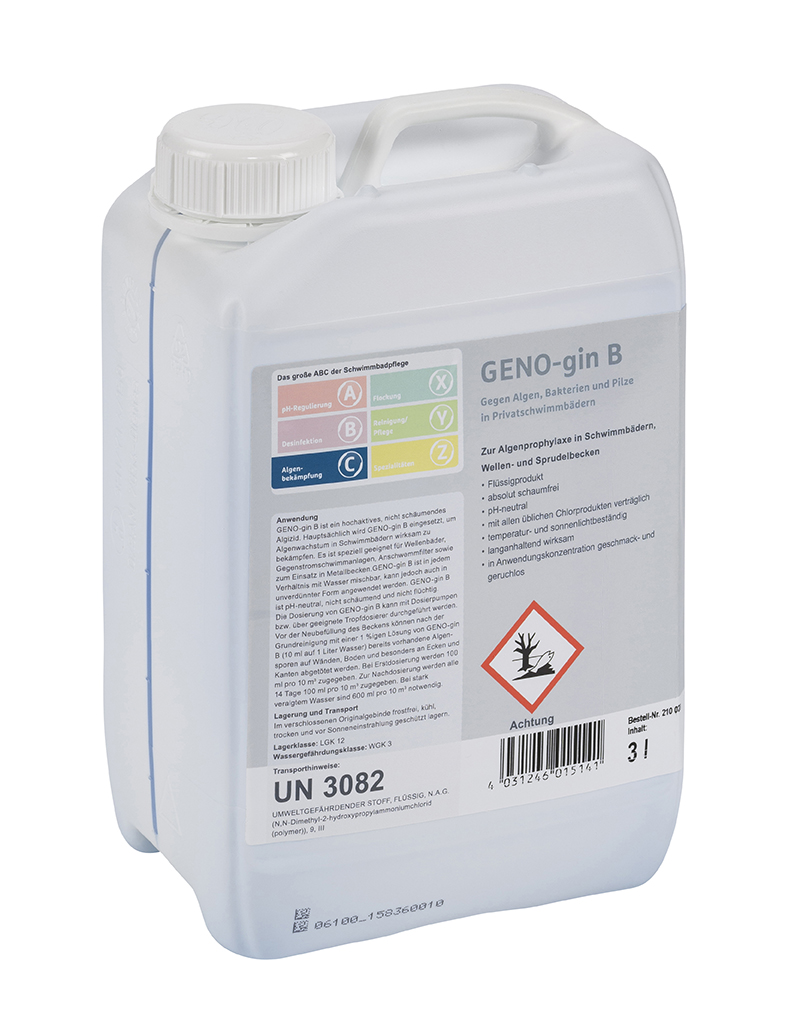 Grünbeck GENO-gin B Kanister-Inhalt 3 Liter