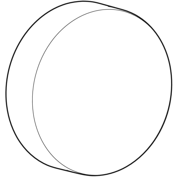 Geberit Betätigungsrosette für BW-Ablauf mit Drehbetätigung, weiß Geberit Betätigungsrosette für BW-Ablauf mit Drehbetätigung, weiß