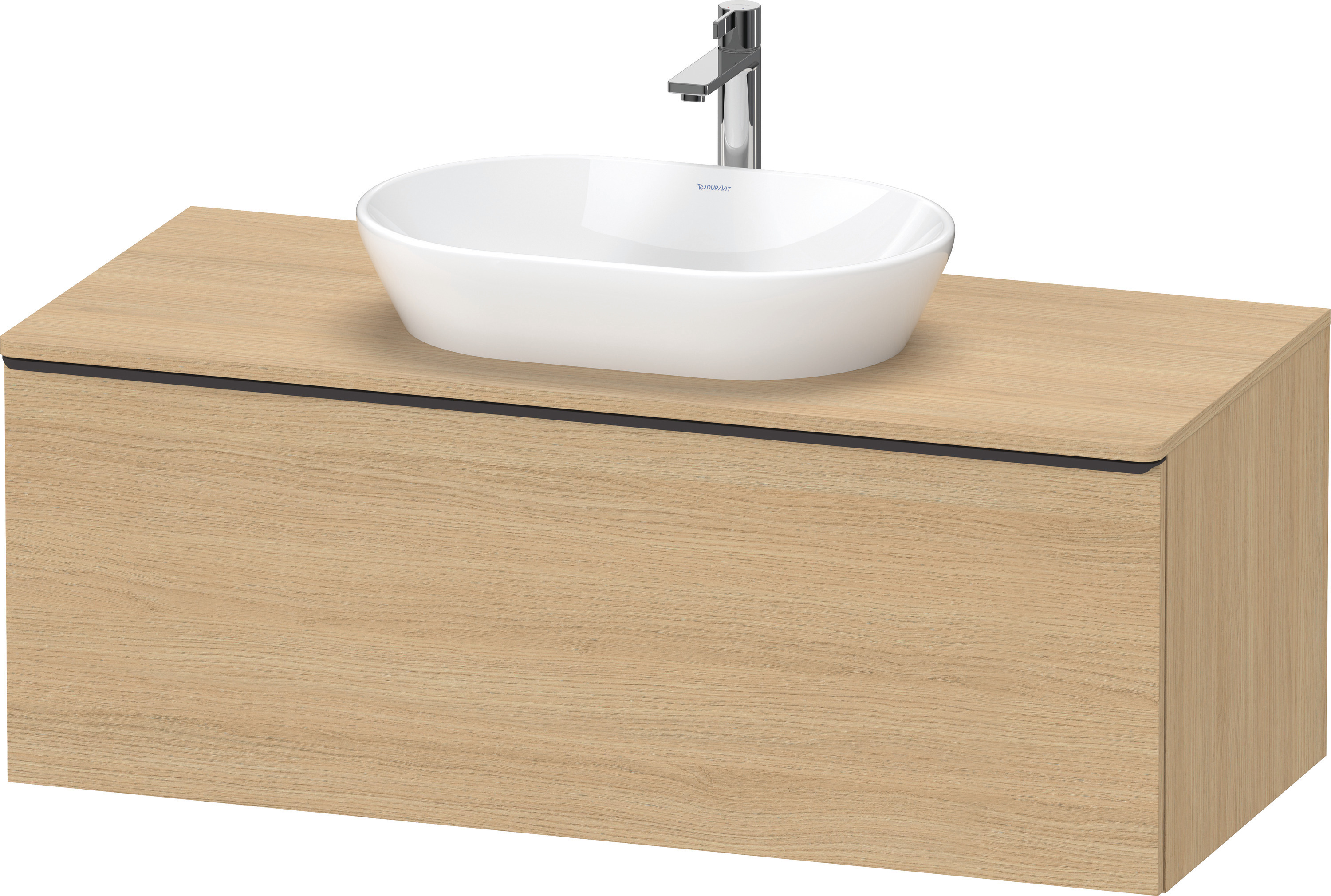 Duravit D-Neo,Kons-WTU,Ausz:1,Gr:Diam.Schwarz 1200x550x459mm,Wdh,Natur Eiche Matt,Dek.