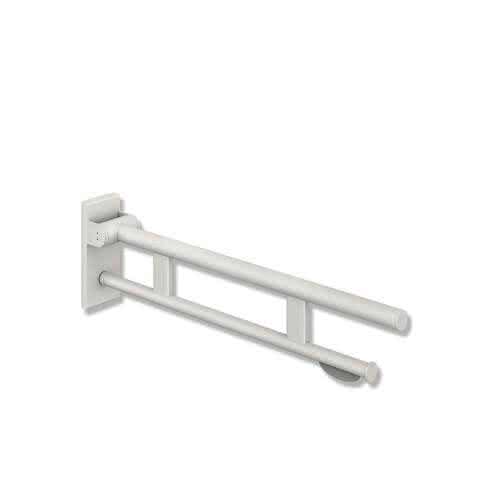 HEWI mob. SK-Griff Duo (A), PRH, L:700, pulverbeschichtet weiß tiefmatt