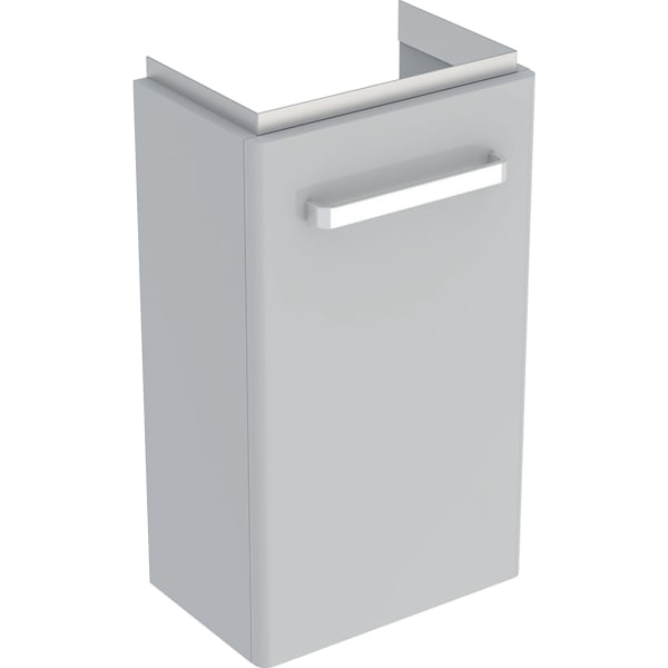 Geberit Renova Compact US 34,8cm für HWB 40cm mit 1 Tür, 34,8x60,4x25,2cm, hellgrau
