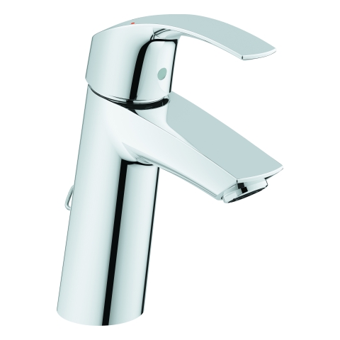 GROHE Einhand-Waschtischbatt. Eurosmart 23323_1 mittelhoch Kette chrom