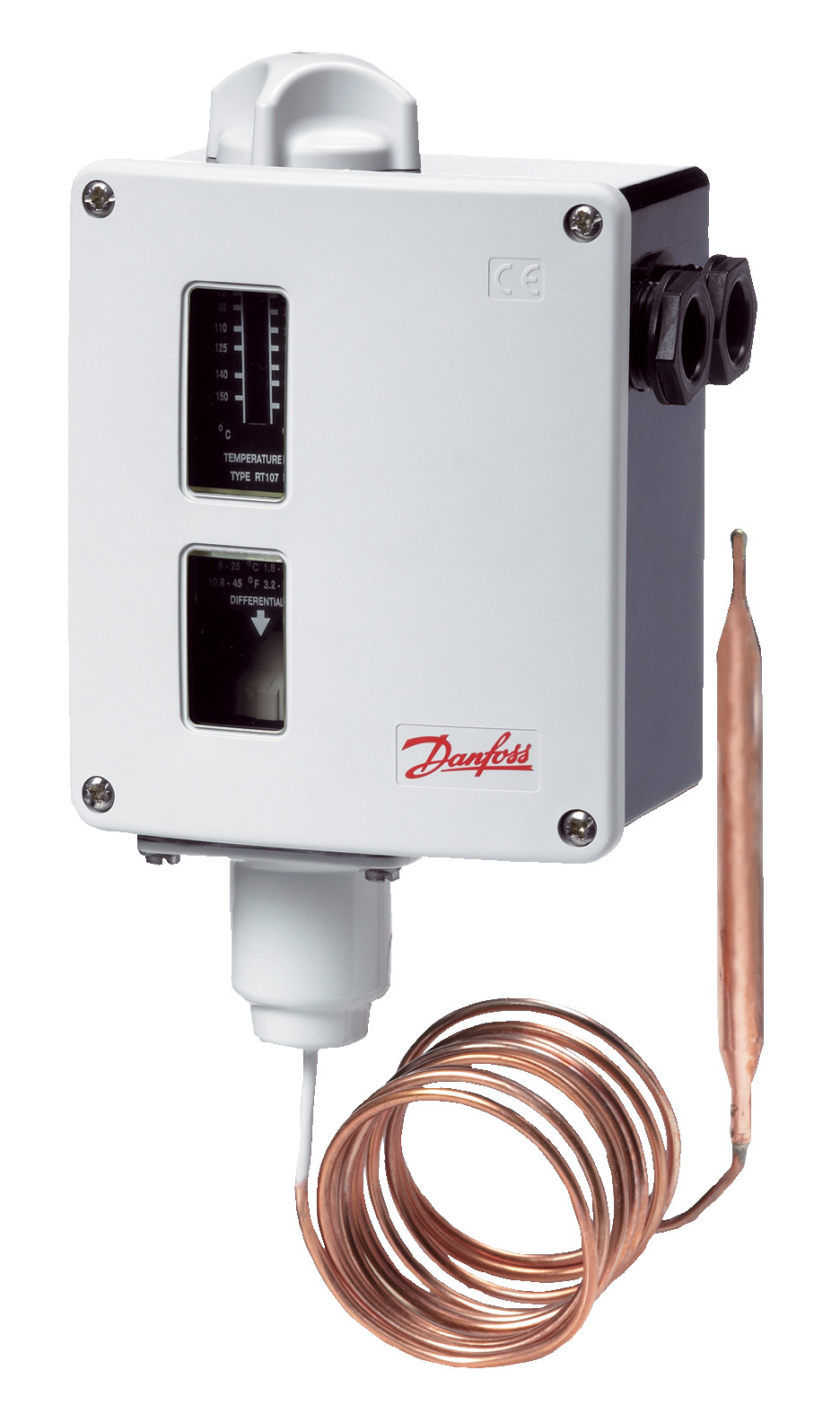 Danfoss Thermostat RT 107 70 - 150 C, Kap,Länge 2 m