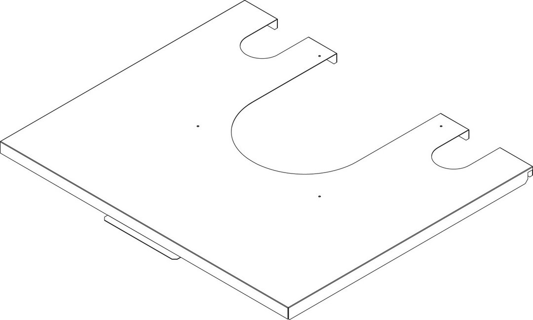 BOSCH Ersatzteil TTNR: 8738804923 Haube hinten CLA-1 150 everp