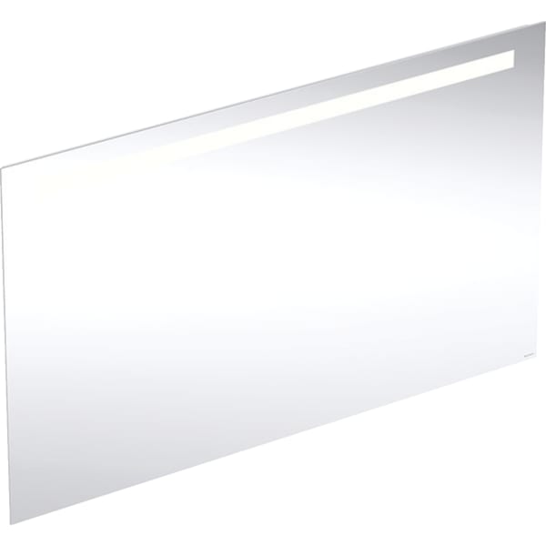 Geberit Option Basic Lichtspiegel, eckig Beleuchtung oben, 120x70x3cm, alu. elox