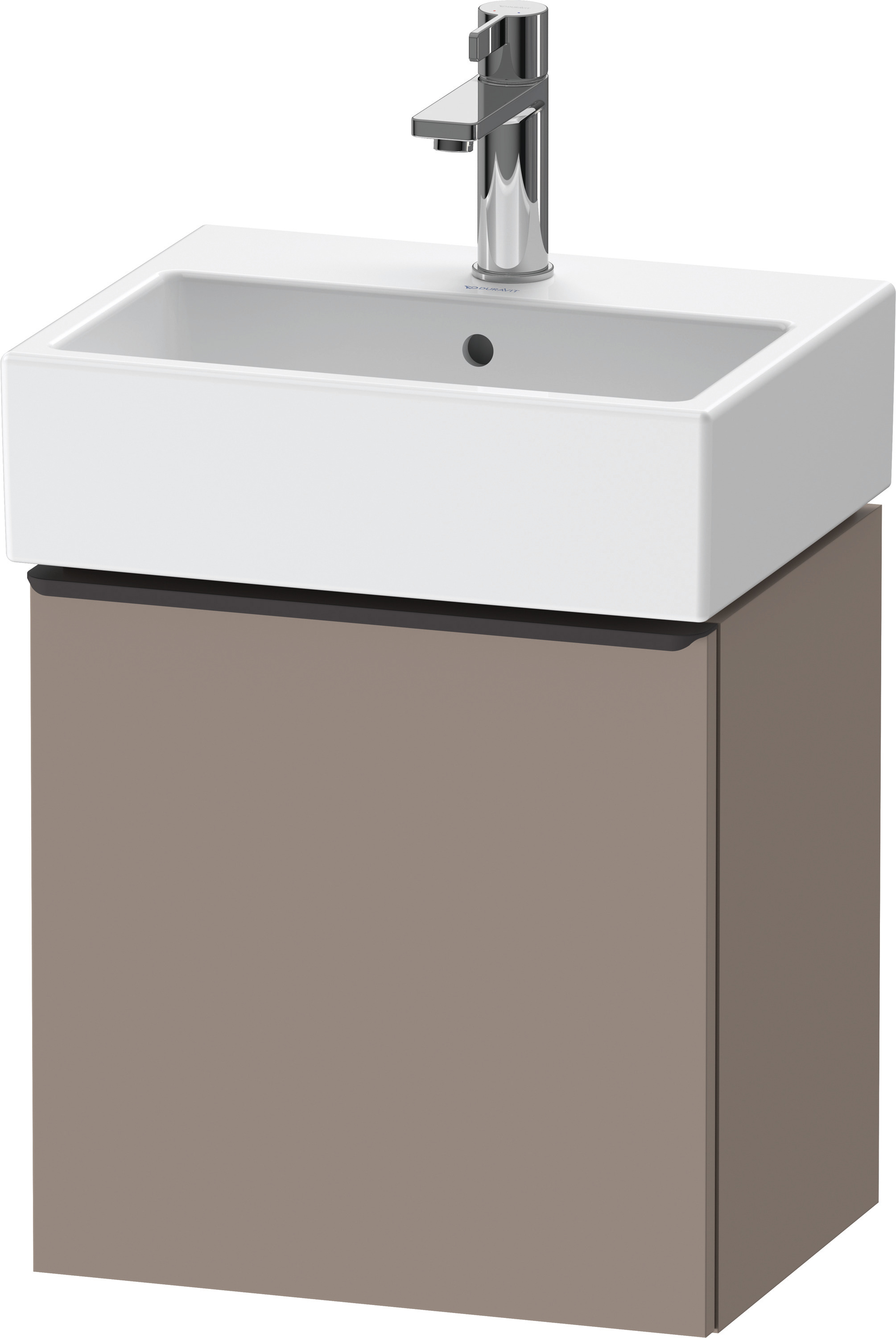 Duravit D-Neo WTU,Wdh,TA:LI,Tür:1,Gr:Dia.Schw 434x322x440mm,Basalt Matt,Dekor