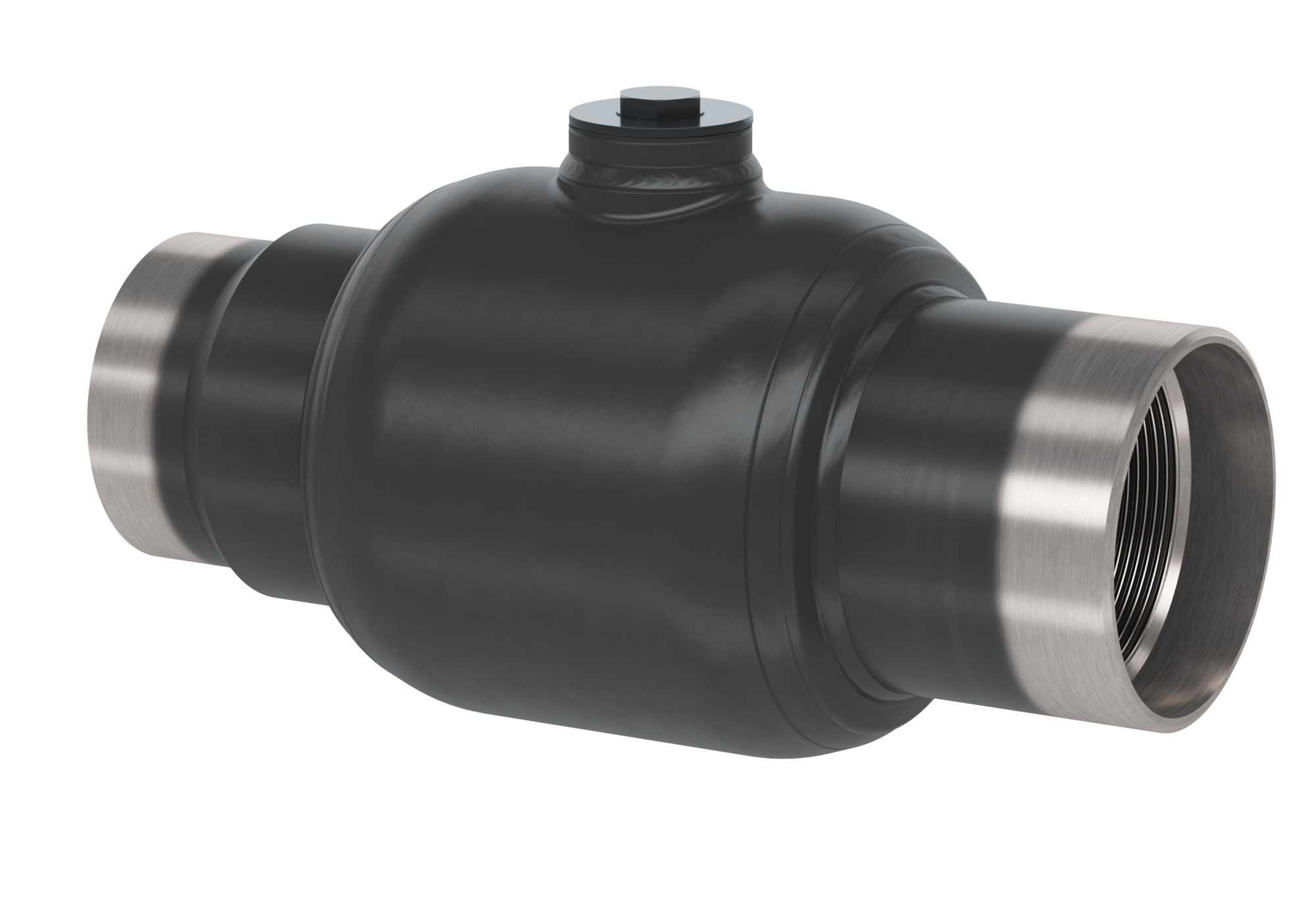 Danfoss Kugelhahn JIP 125.20 Anbohrhahn DN 65, Kvs 200m3/h,PN25, VAE-AE/AG