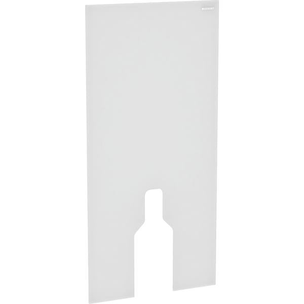 Geberit Frontverkleidung Monolith f. Stand-WC 101cm, weiß / satiniert