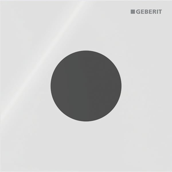 Geberit Typ 40 Abdeckplatte, rund für UR-Strg. IR, weiß