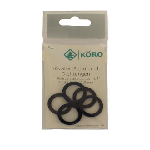 KÖRO 5x Premium-Ring 17x24x2 mm 1/4", f.Rohrverb., DVGW, ELL, W270 Solar