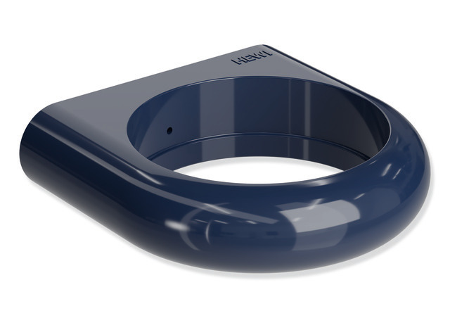 HEWI Halter Ser 477, T:99mm stahlblau