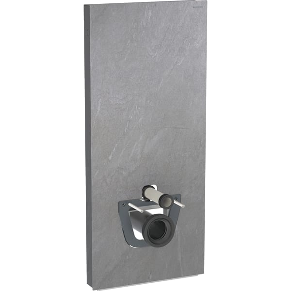 Geberit Monolith Sanitärmodul für Wand-WC 114cm Steinzeug Schieferoptik, Alu. Geberit Monolith Sanitärmodul für Wand-WC 114cm Steinzeug Schieferoptik, Alu.