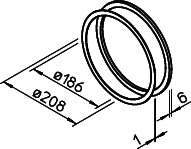 Helios DR 150 Distanzringe