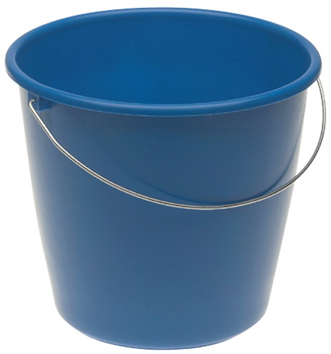 Eimer 5l Mischplastik farbig sortiert Metallbügel Eimer 5l Mischplastik farbig sortiert Metallbügel