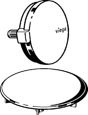 Viega Ausstattungsset 6142.01 in Kunststoff verchromt