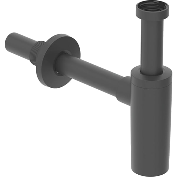 Geberit Tauchr.Ger-Vers. für WB, Abg. horiz. d40, 1 1/4, schwarz matt