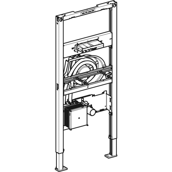 Geberit Duofix Element für Waschtisch 112-130 cm Geberit ONE Wandarmatur