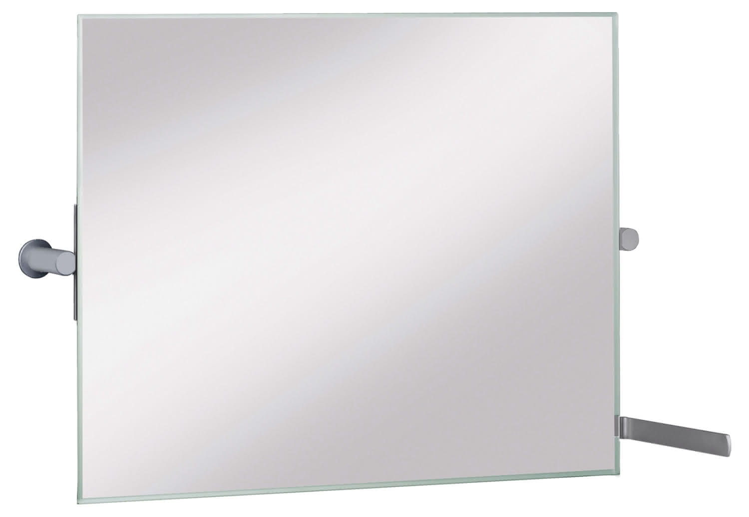 KEUCO Kippspiegel Plan Care 34986, für Vorwandinstallation geeignet, Alu-finish