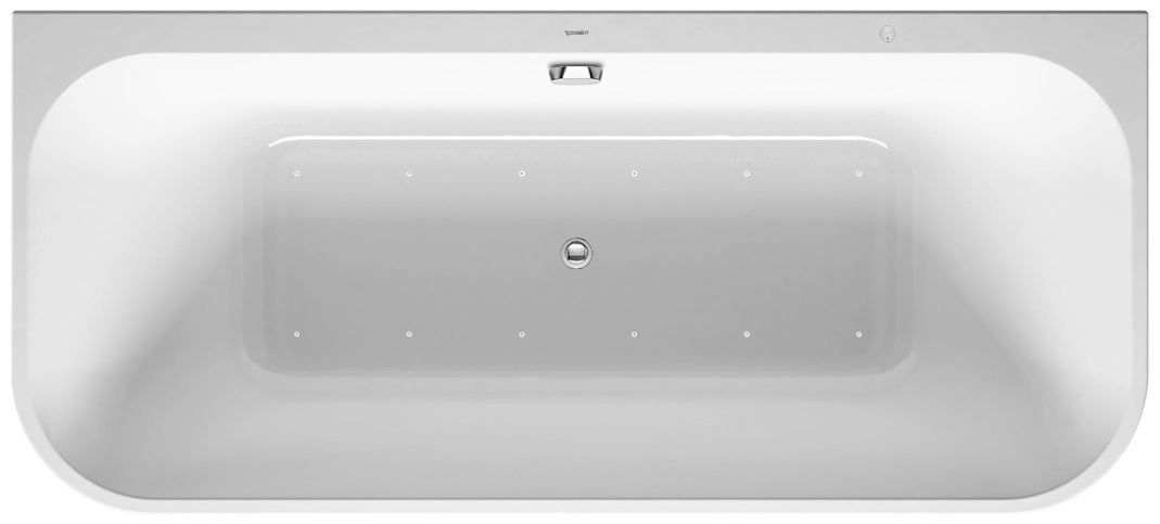DU Happy D.2 Whirlw. 1800x800mm, Vorwand Angef Acryl-VK,Rückens.2,Combi E, Weiß